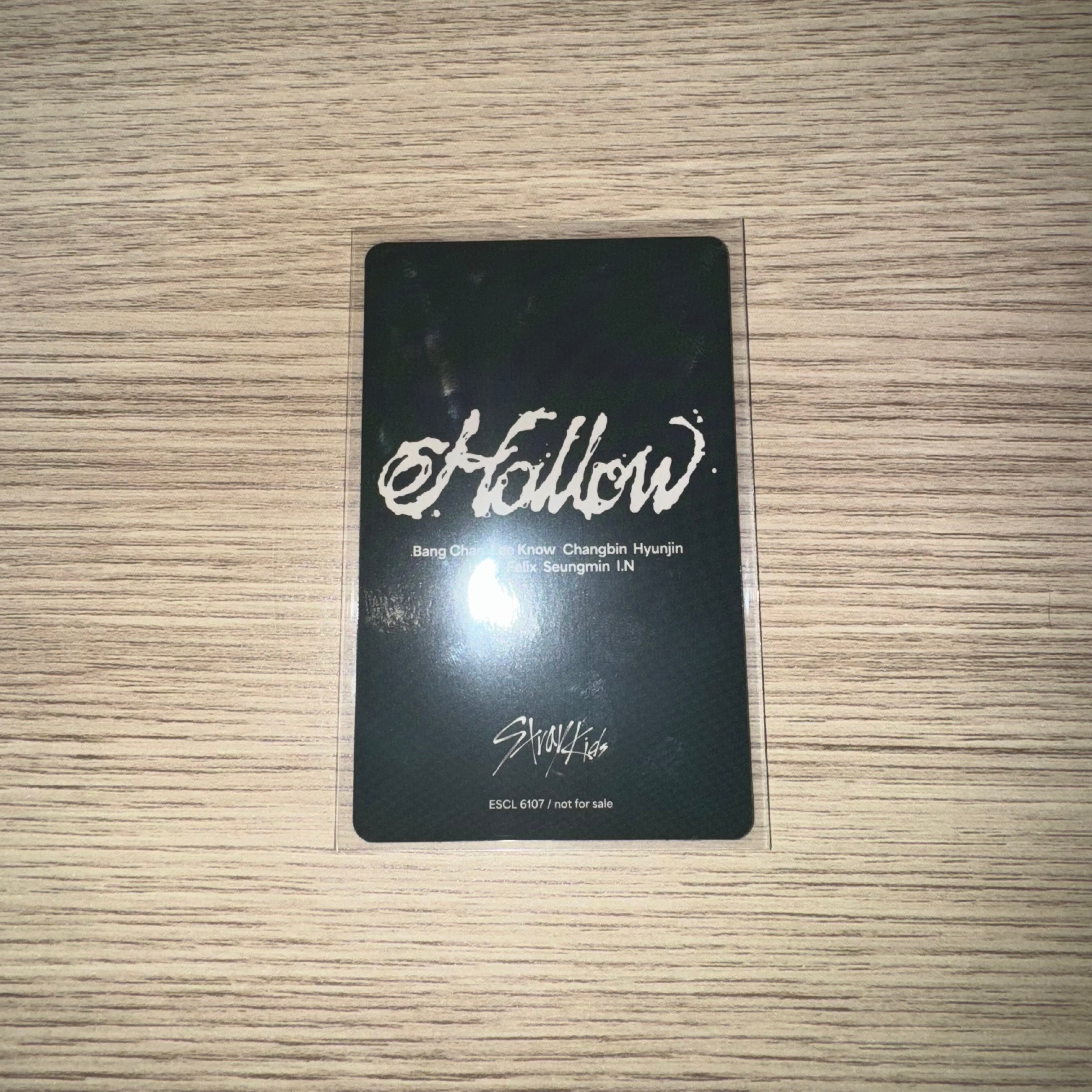 STRAY KIDS - “HOLLOW” Bang Chan Album Card