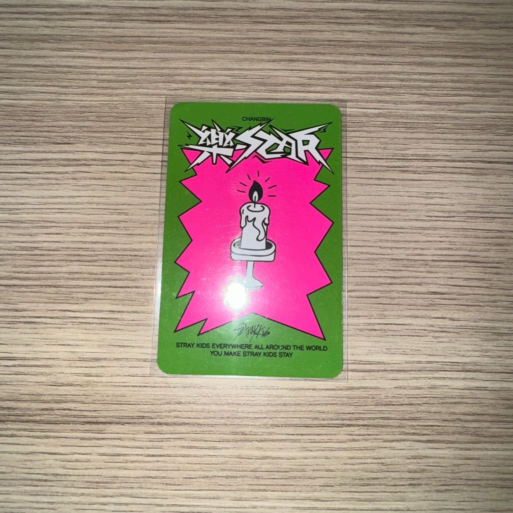 STRAY KIDS - “5-STAR” Changbin Album card