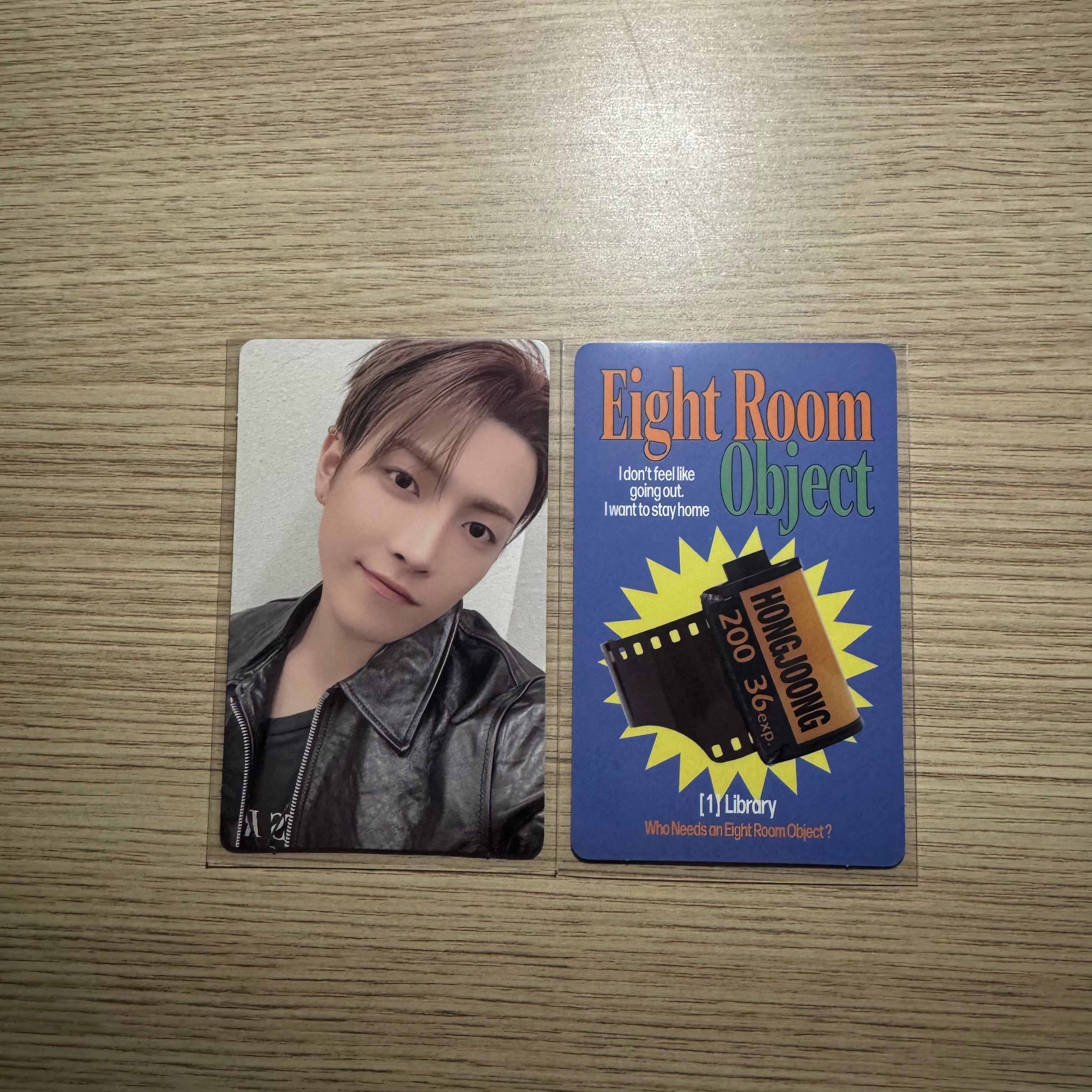 ATEEZ - “8ROOM Pop Up Store” Hongjoong trading card - Week 2