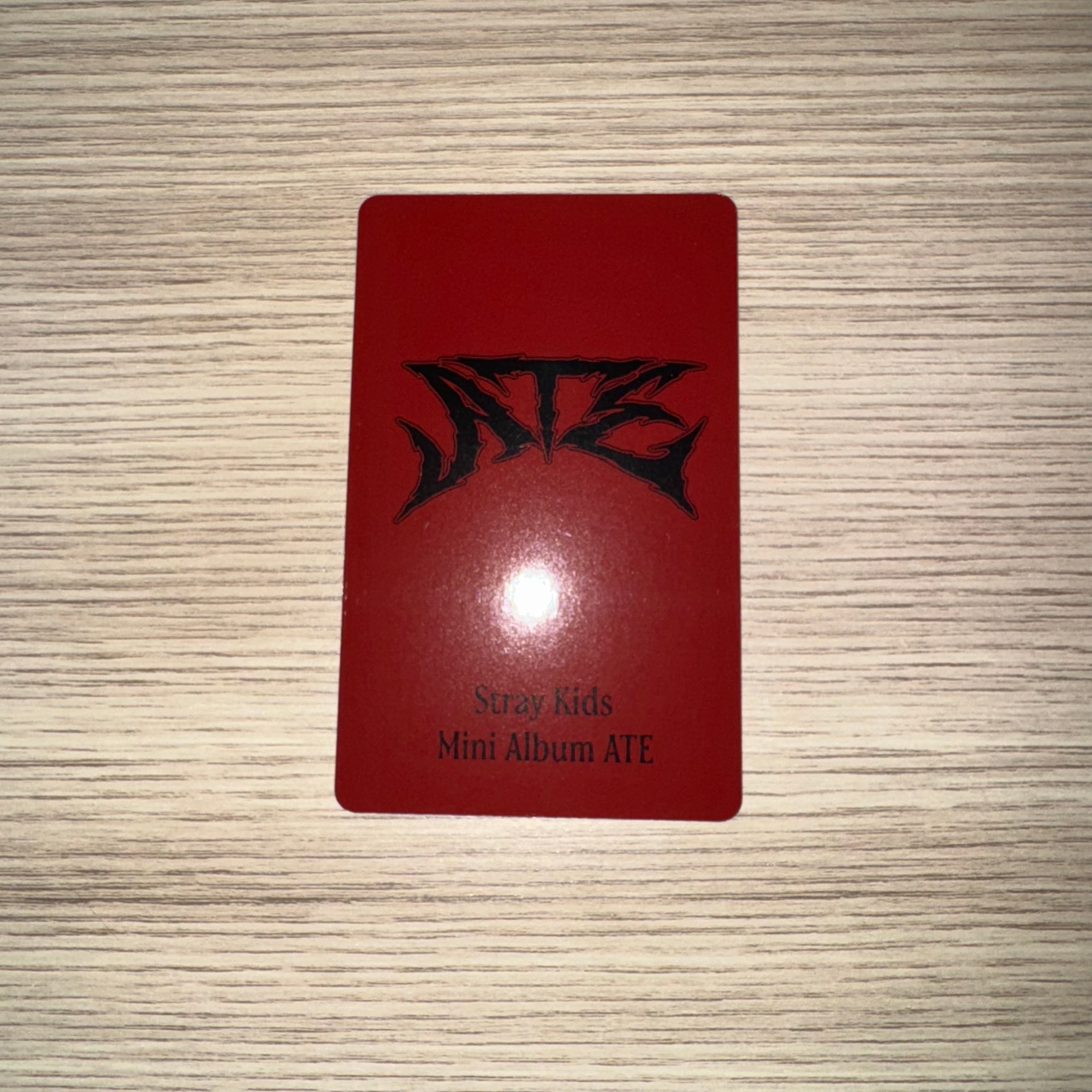 STRAY KIDS - “ATE” Changbin JYP Shop card