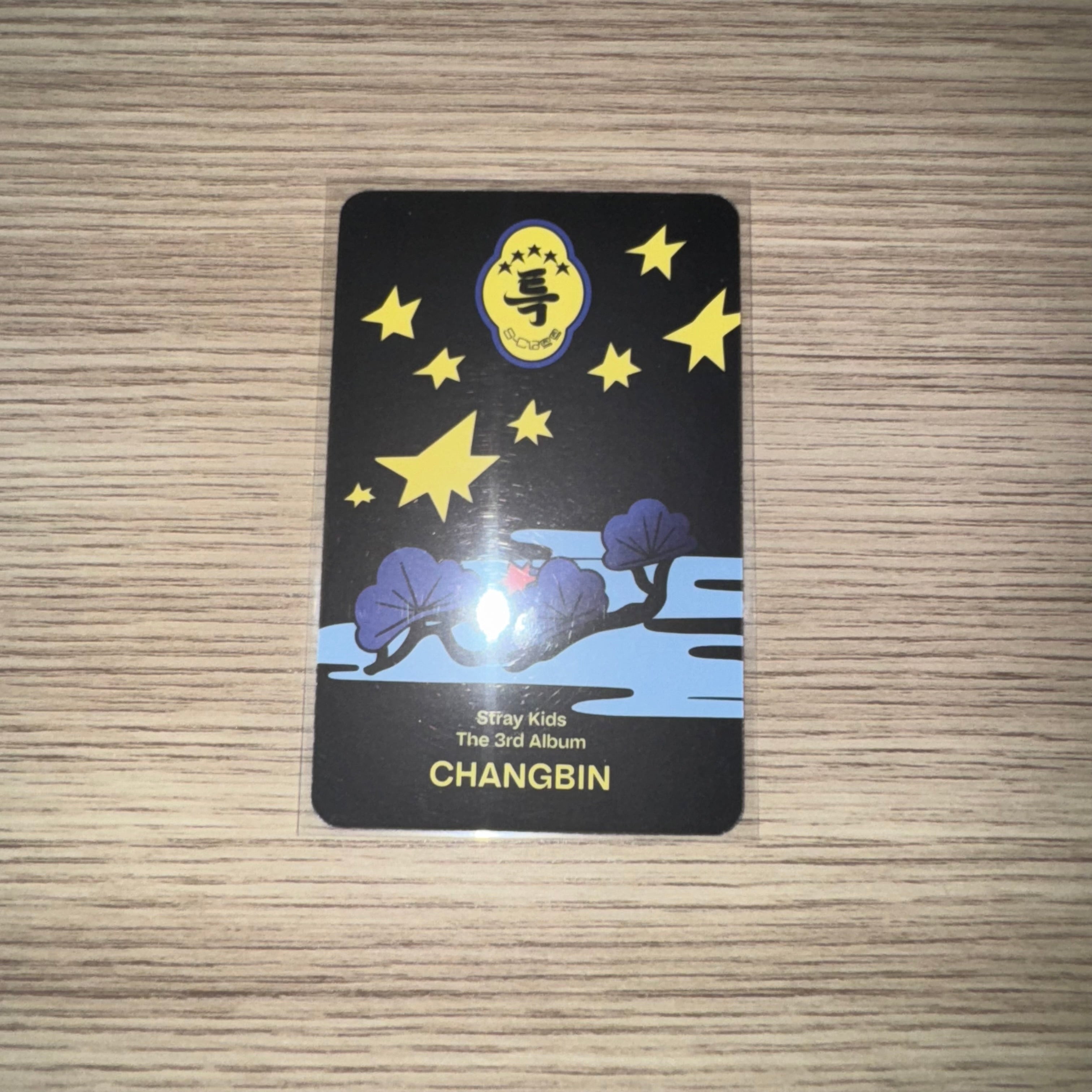 STRAY KIDS - “5-STAR” Changbin Digipak Album card