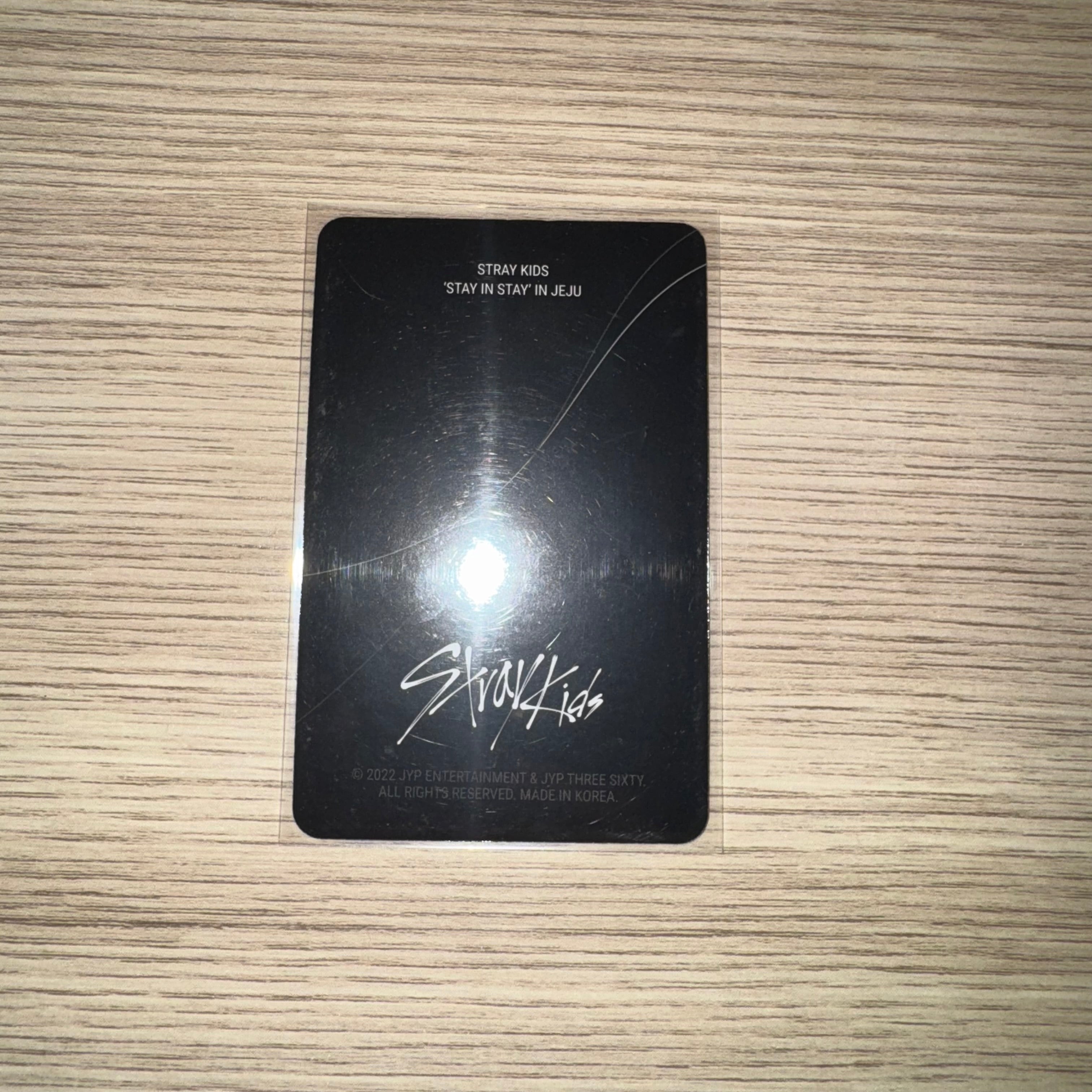 STRAY KIDS - “Stay in Stay In Jeju Exhibtion” Han JYP Shop card