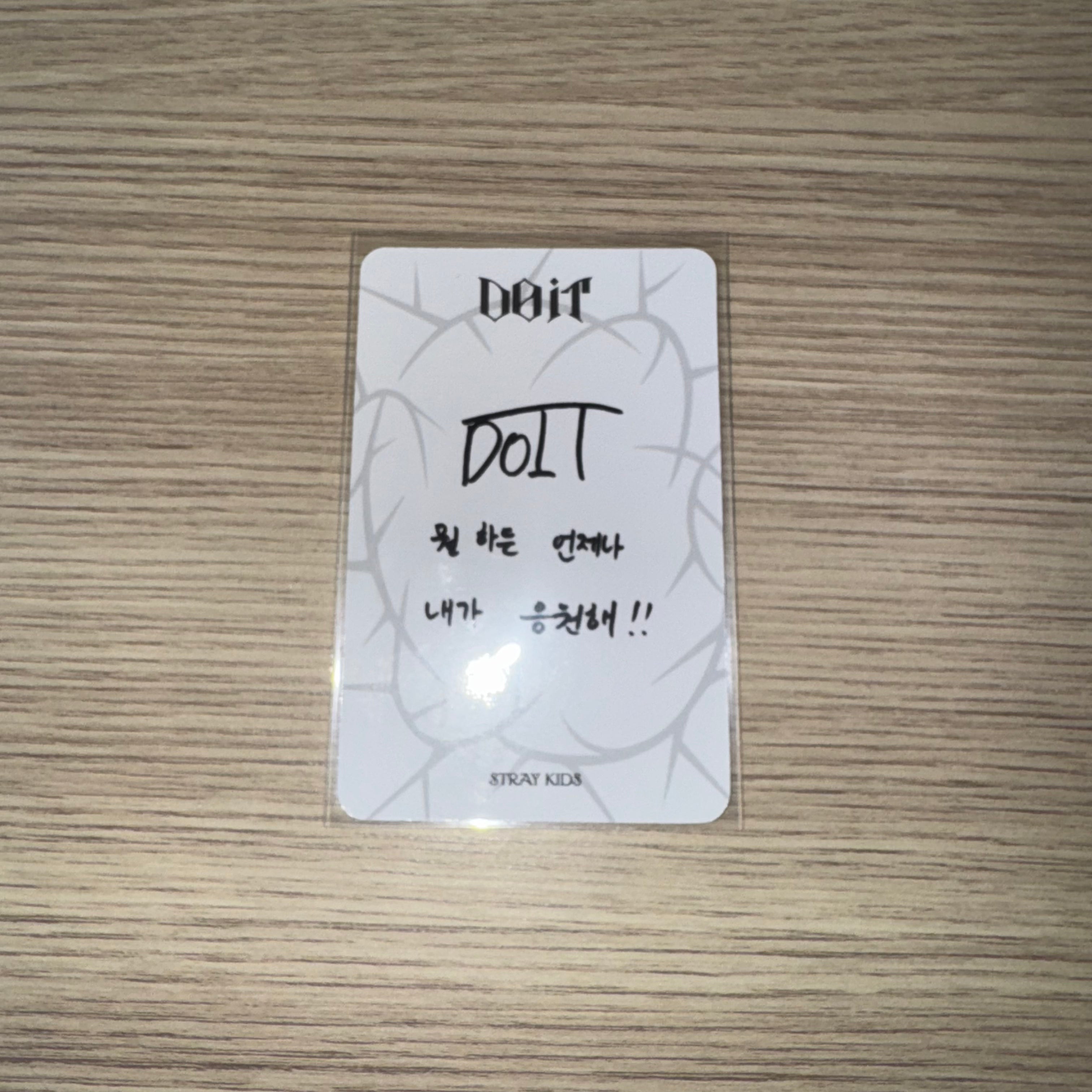 STRAY KIDS - “Do It (Do Version)” I.N Album card