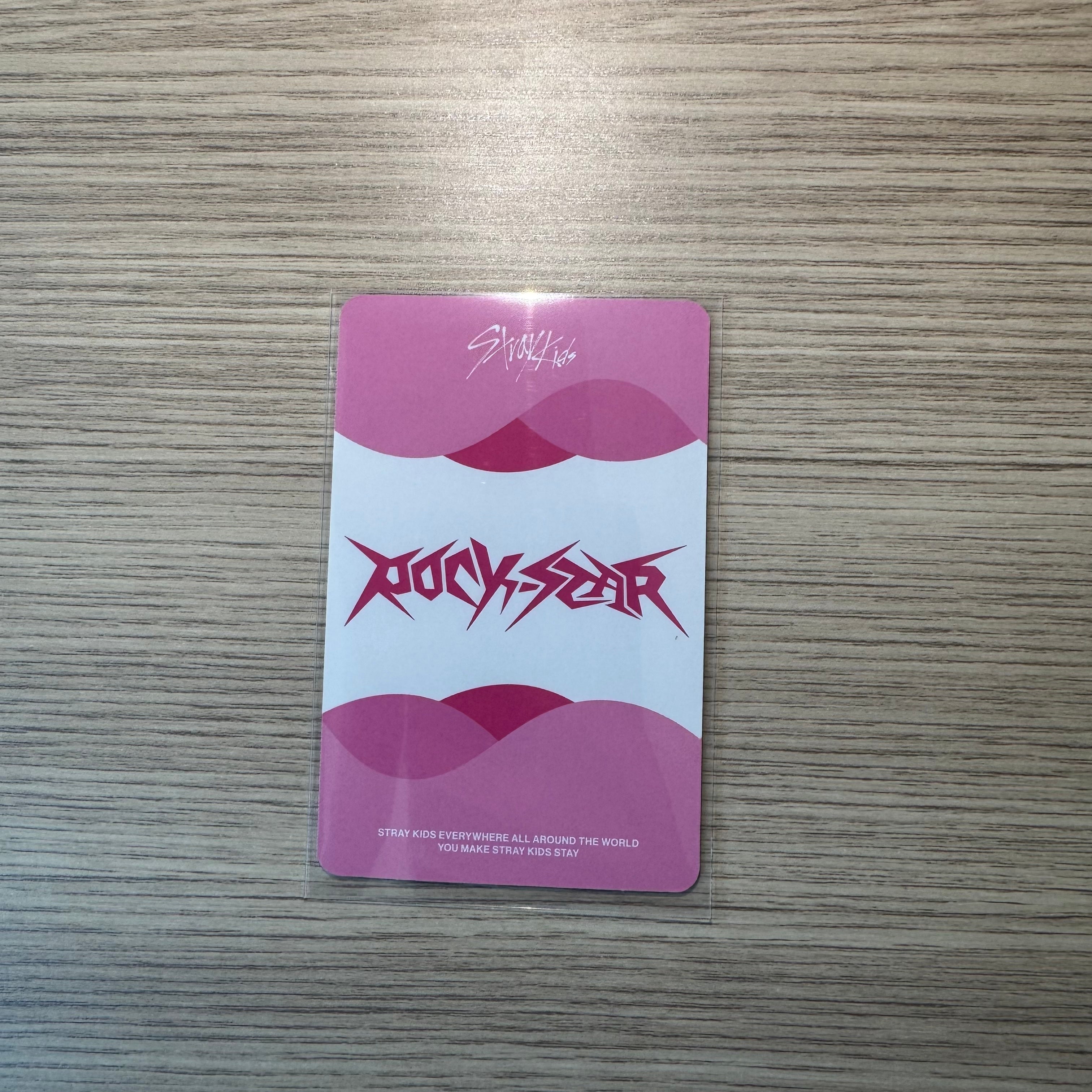 STRAY KIDS - “ROCKSTAR” I.N Soundwave Lucky Draw card