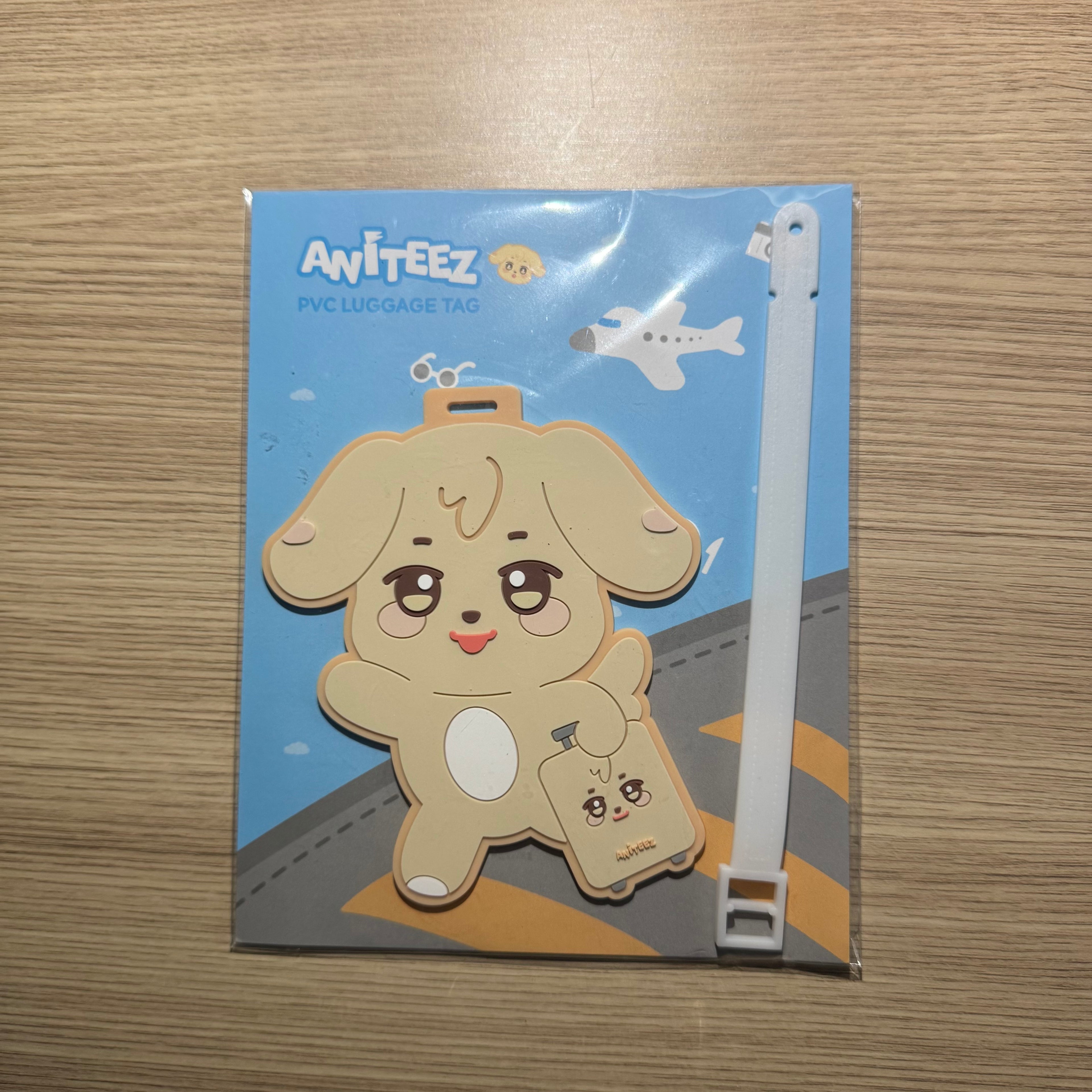 ATEEZ - “ANITEEZ In The Calling” Pop up store Yunho TYUdeongi luggage tag