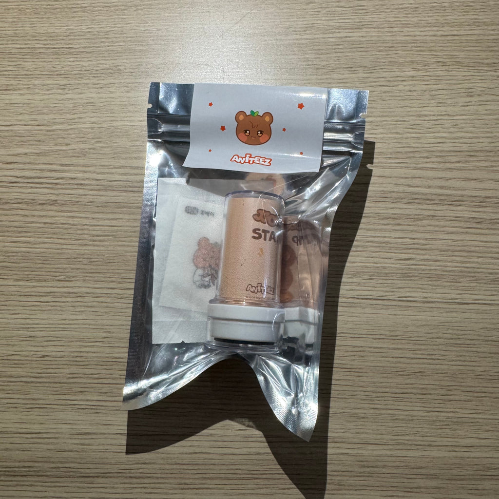 ATEEZ - “ANITEEZ in The Calling” Pop up Store Jongho Jjongbear stamp