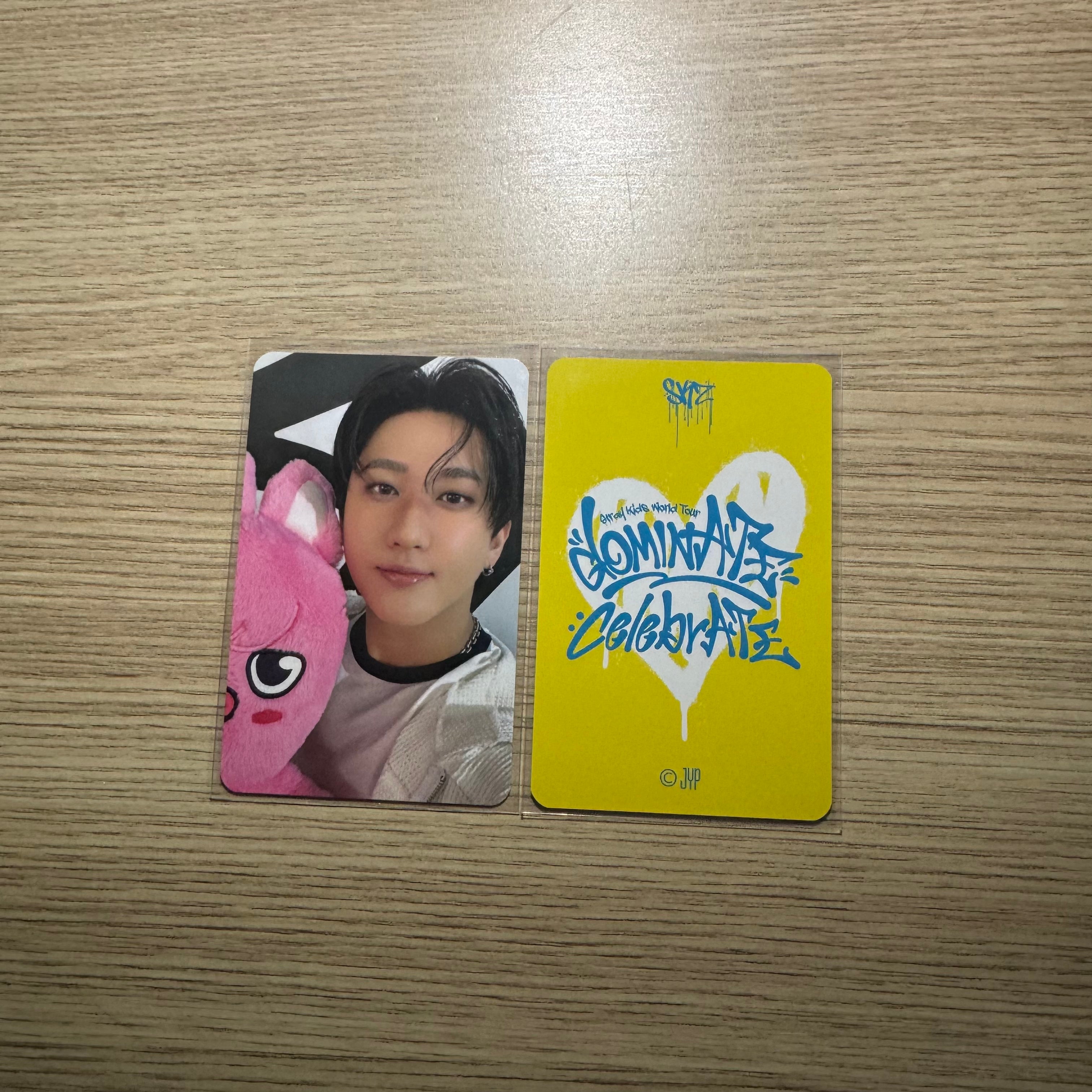 STRAY KIDS -  “DOMINATE CELEBRATE pop up store ” Changbin 30k spent event card