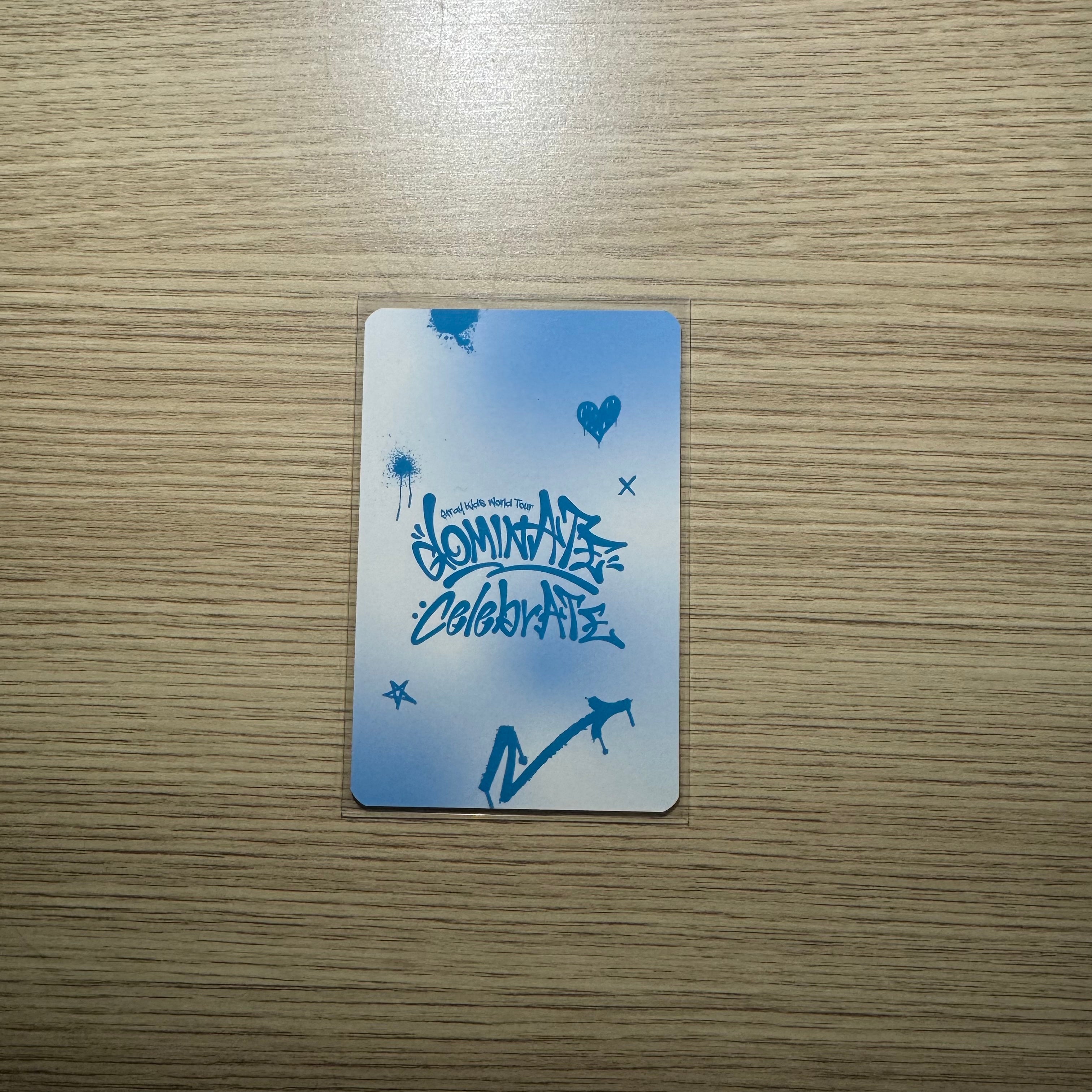 STRAY KIDS -  “DOMINATE CELEBRATE Encore ” Changbin Stay Zone card