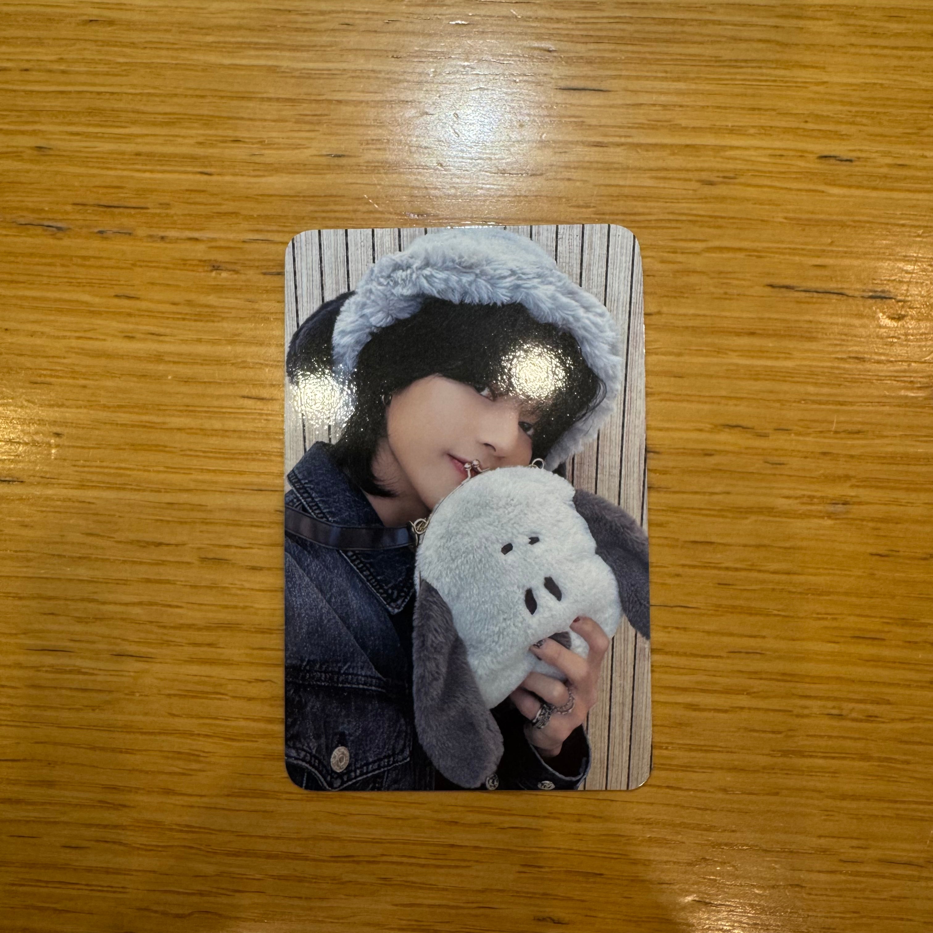 ATEEZ - "Golden Hour Part.2 " Wooyoung Dear My Muse card