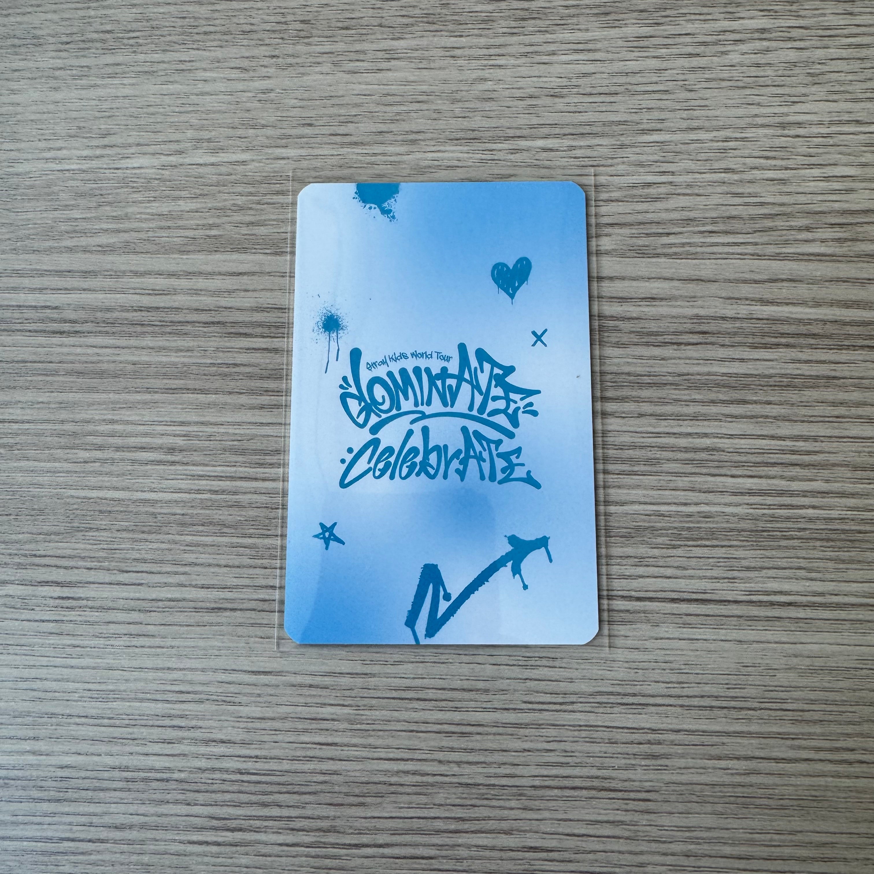 STRAY KIDS - "DOMINATE CELEBRATE Encore " Felix Stay Zone card