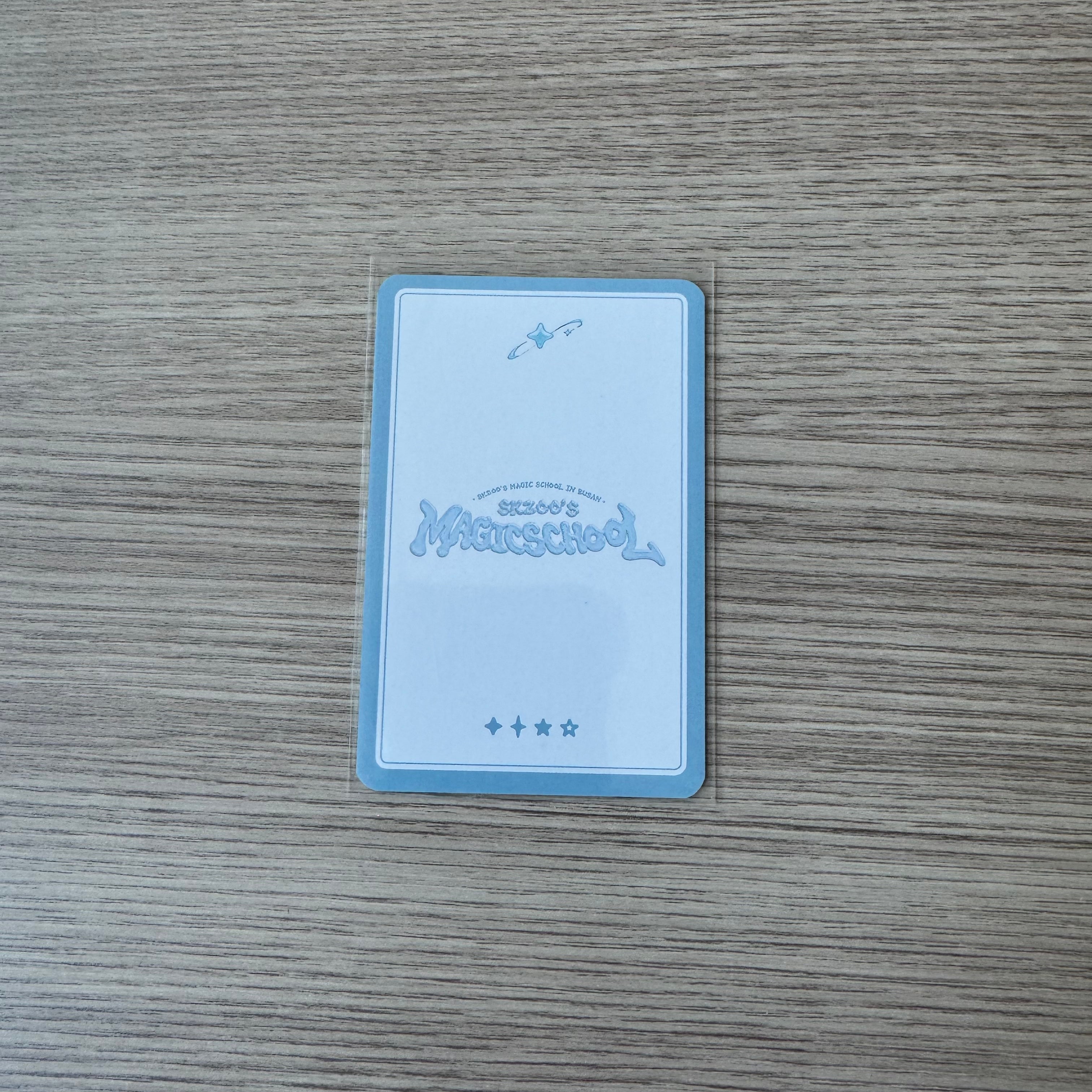 STRAY KIDS - "SKZOO Pop Up SKZOO's Magic School In BUSAN" Hyunjin Skzoo 10cm carrier card